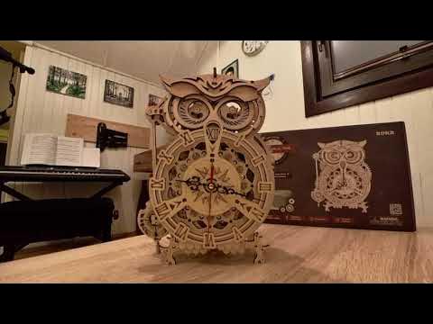 Nouveauté hibou zodiaque horloge 3D en trois dimensions Puzzle en bois  jouet créatif éducatif assemblée horloge vacances fête cadeau - Temu  Switzerland