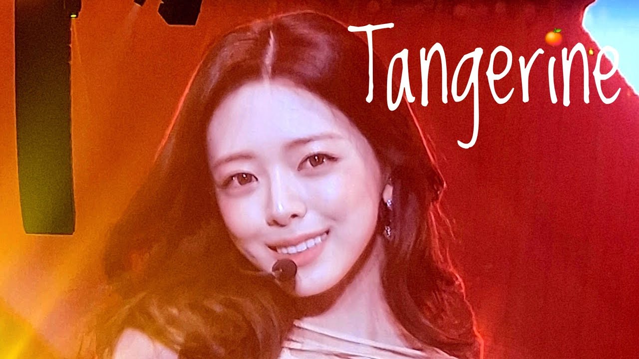 ITZY YUNA NEW✨️ SOLO 《TANGERINE》🍊｜ITZY 3rd world tour TUNNEL VISION D3｜260215