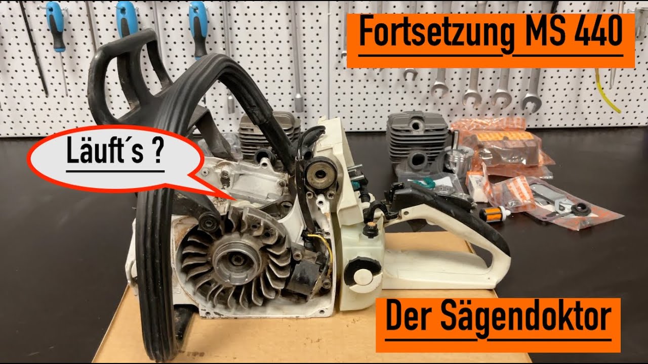 Warum sich eine STIHL MS 440 nicht einstellen lässt!