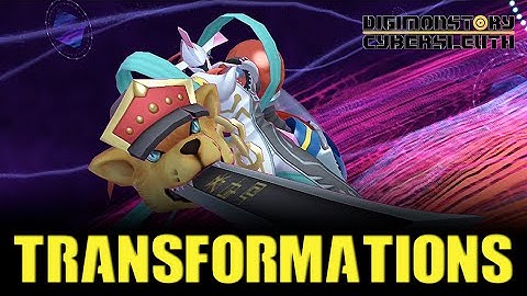 Digimon Story Cyber Sleuth DLC - All NEW Digimon Transformations [COG INCORPORATED]