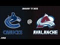 HNL SEASON OPENER | Vancouver Canucks @ Colorado Avalanche