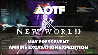 New World Amrine Excavation Impressions