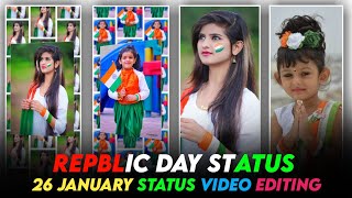 Republic day Status Video Editing | 26 January Status video editing alight motion |26 January Status screenshot 5