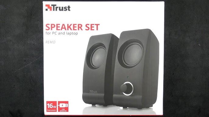 Trust ARYS Speaker Set - RGB (Unboxing and Review) - YouTube