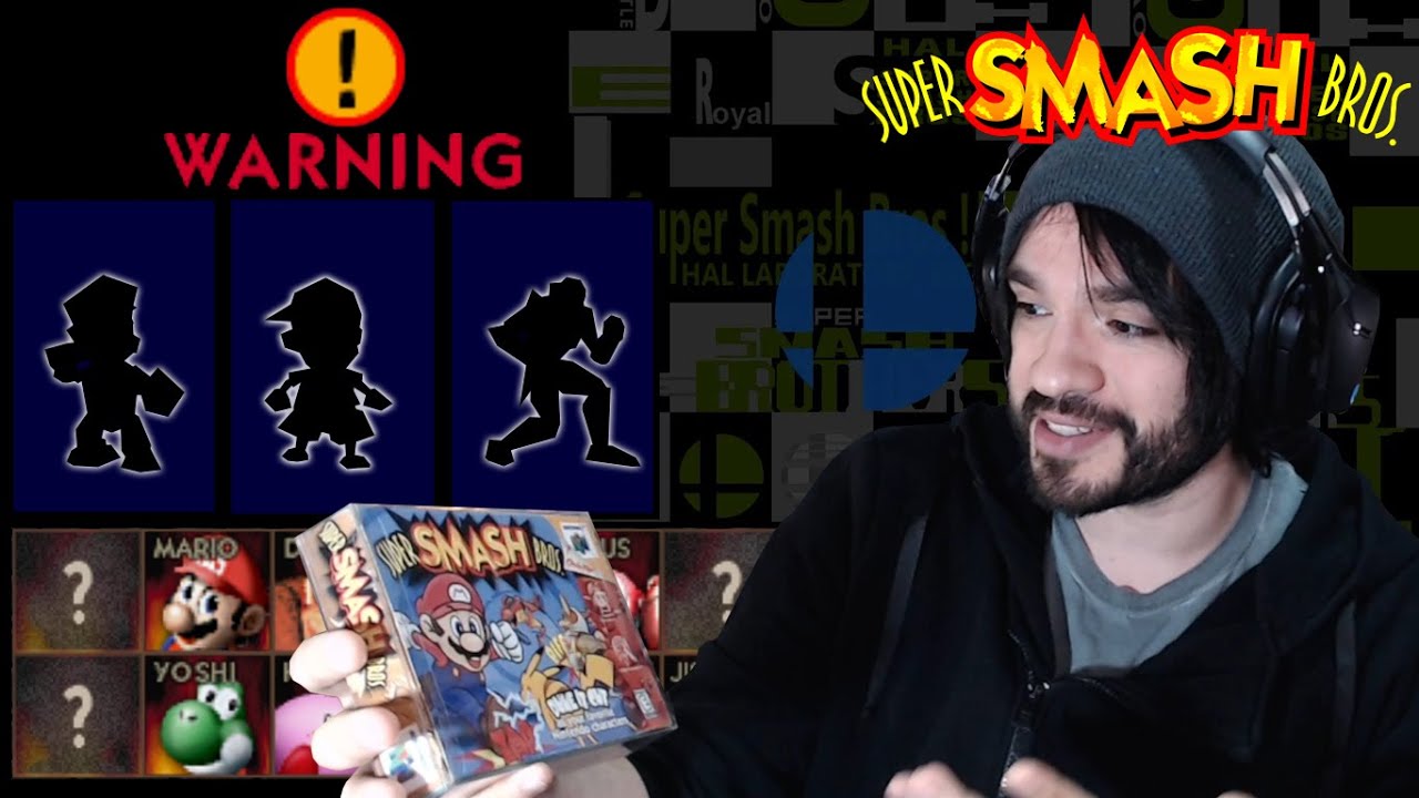 TODOS los PERSONAJES SECRETOS de SUPER SMASH BROS 64 - ZetaSSJ