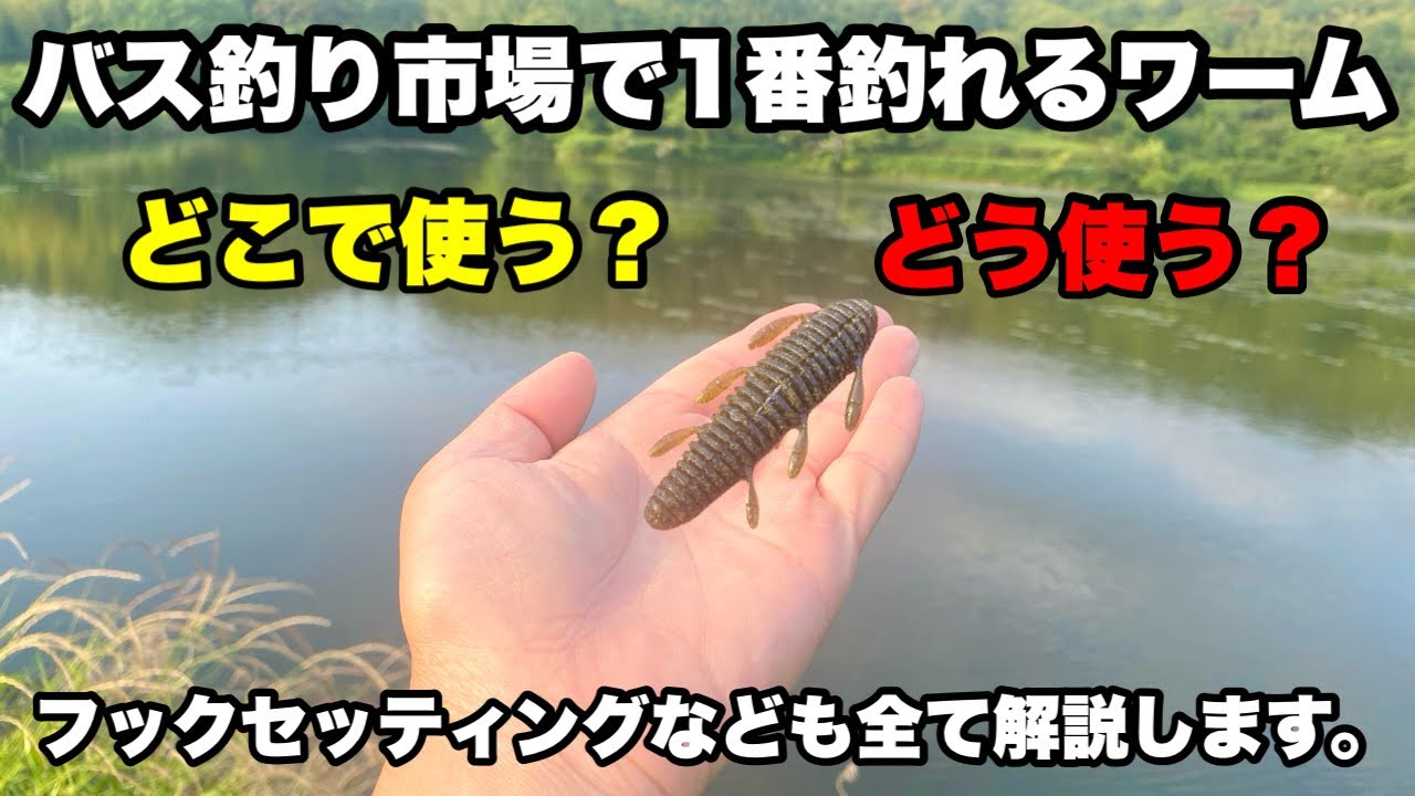 【沈み蟲】の使い方、釣り方を実釣も踏まえて完全解説いたします。【2025年版】