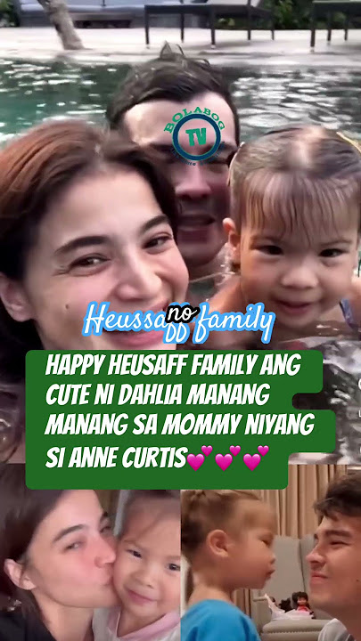 Heussaff Family, they are the children of Erwan and Ann Curtis #annecurtis #erwanheusaff