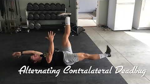 Movement Demo: Alternating Contralateral Deadbug