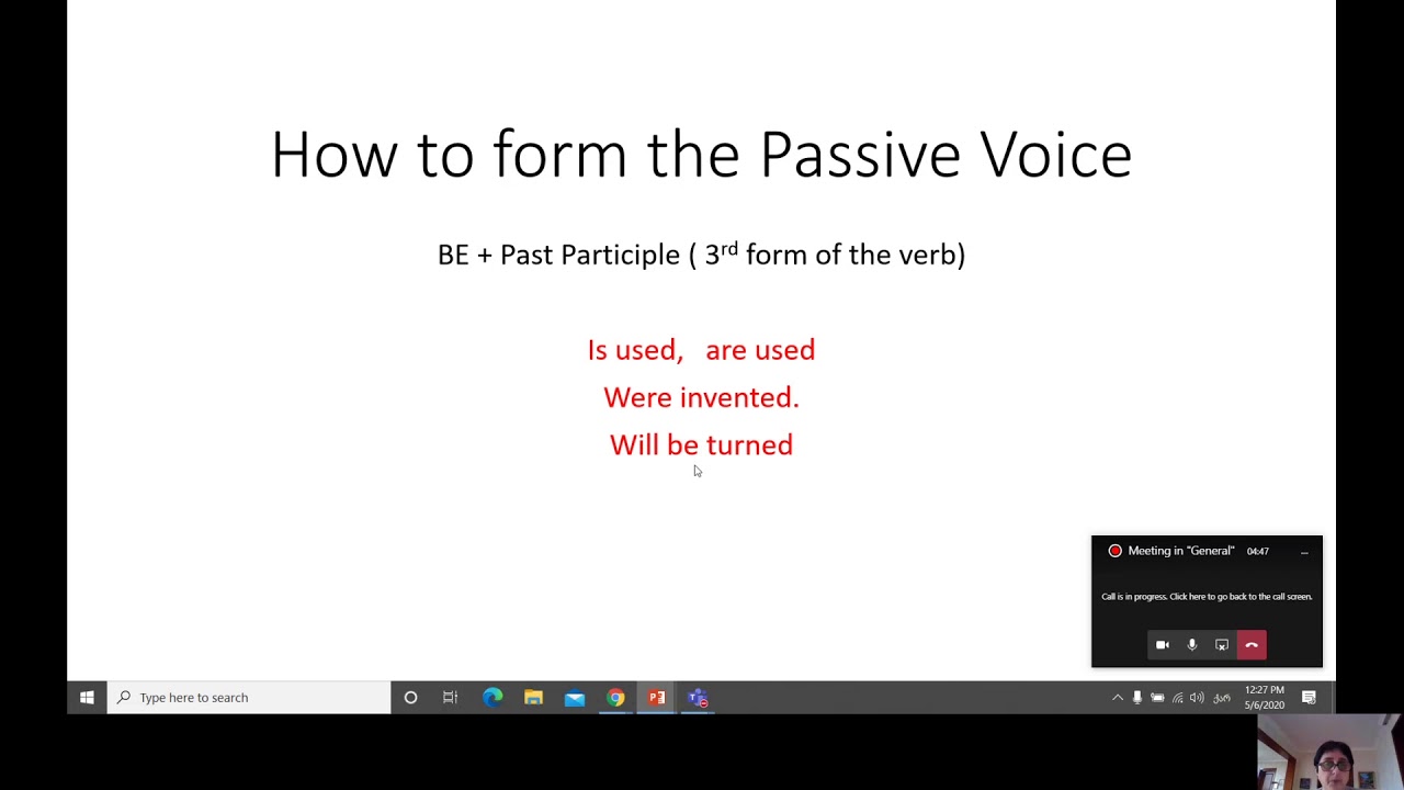 Passive Voice 9 grade