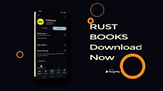 Introducing RustBooks — Free Audiobooks, eBooks & Community | App Launch Trailer
