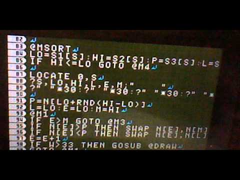 Beautiful Code Quicksort part 3