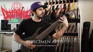 Descarnado - Especimen Apto (Guitar Playthrough)