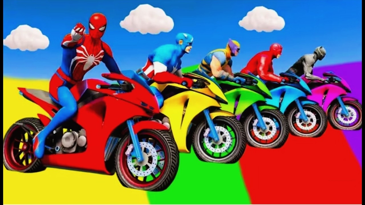 Spider-Man Rescues اسپائیڈر مین بیٹ مین کو بچاتا ہے batman vs Superman vs iron man Funny game GTA5