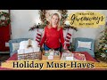 Christmas Must-Haves for Guests &amp; Day EIGHT of 12 Days of Giveaways