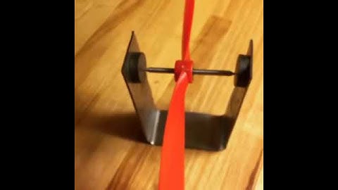 Inexpensive RC/Multirotor Prop Balancer