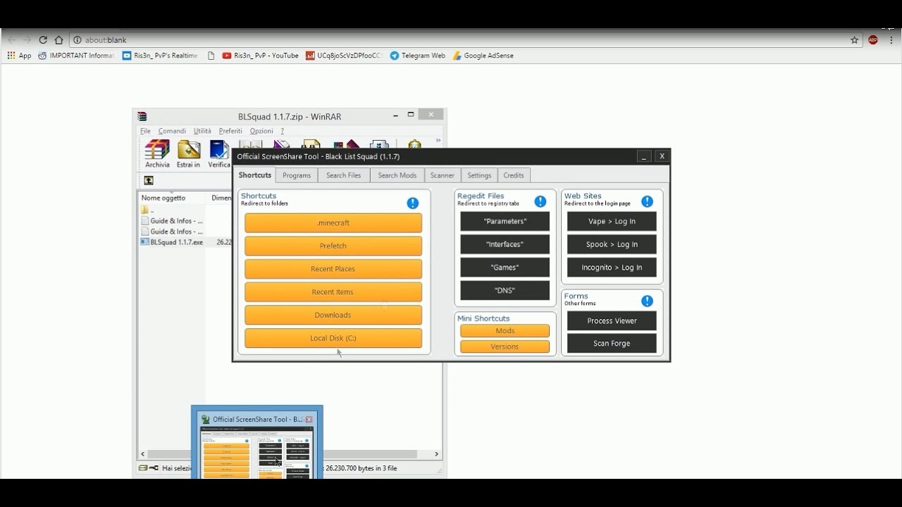 [Tharest Fazioni] Screenshared+Base Tour Solo Factions