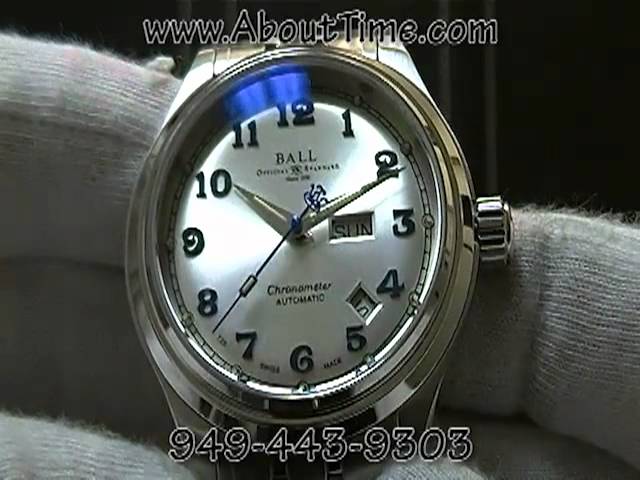 Ball Trainmaster Cleveland Express Watch Video from About Time