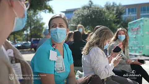 P. Terry's Visits Dell Children's Medical Center