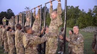 Physical Fitness Training at Fort Jackson, S.C.