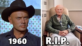 THE MAGNIFICENT SEVEN 1960 Cast Then and Now: Most actors died tragically.