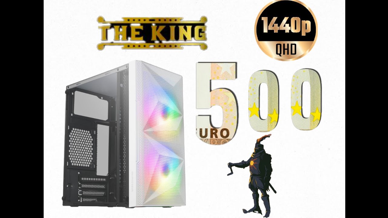 PC GAMING 500 EURO ( 1440P) PER INIZIARE A GIOCARE SU PC - YouTube