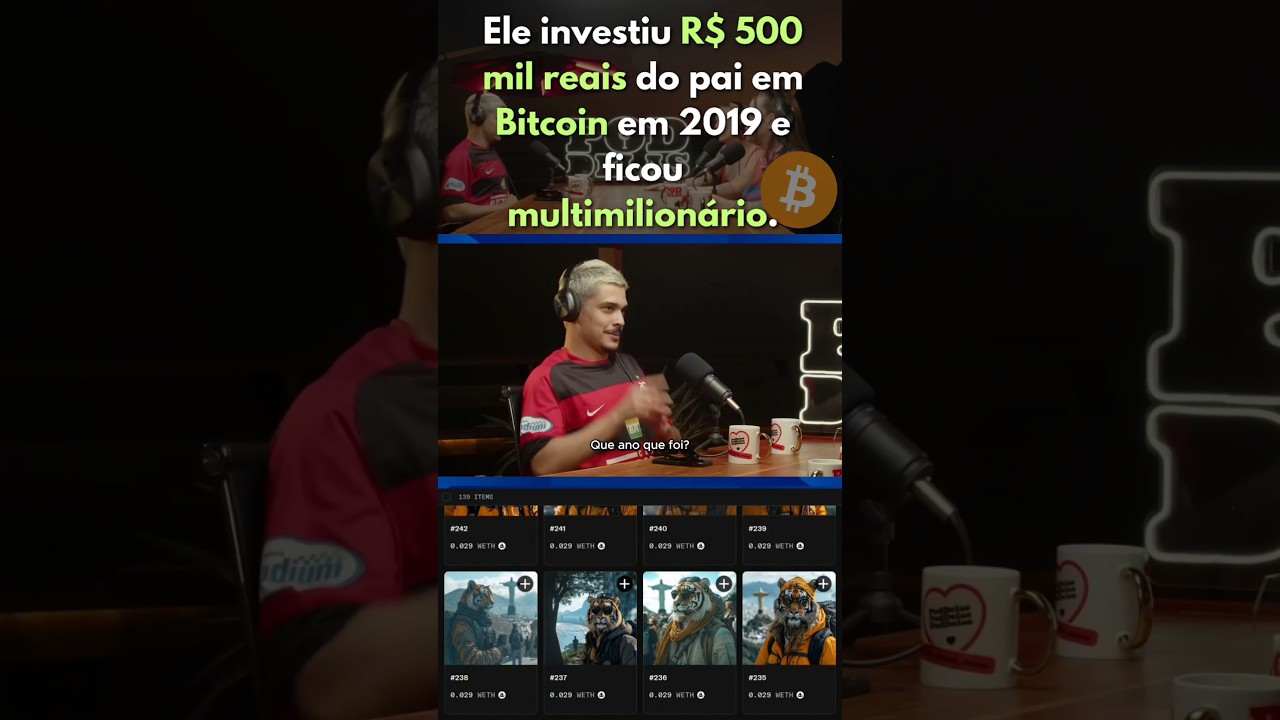 Chico Moedas ficou milionário com Bitcoin. #bitcoin #crypto #nft #ethereum  - YouTube