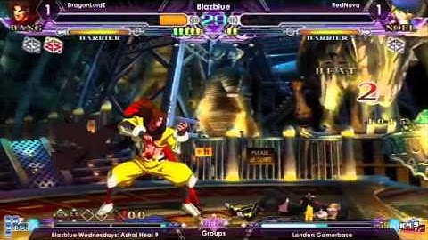 Blazblue Wednesdays: Astral Heat Week 9: Unlimited. Team Tournament Part 1