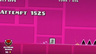 [VERIFIED TOP 1] Back on Track 100% // By: RobTop // Geometry Dash 2.11 // 3 Coins