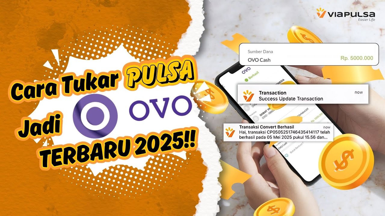 Cara Tukar Pulsa jadi Saldo OVO Terbaru 2025!