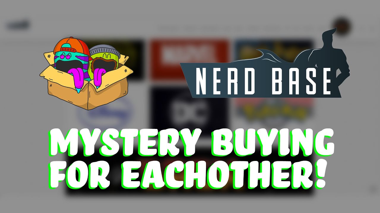 Unboxing our £50 MYSTERY BOXES from Nerd Base!!!