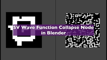 LIVENODING X SV Wave Function Collapse Node in Blender