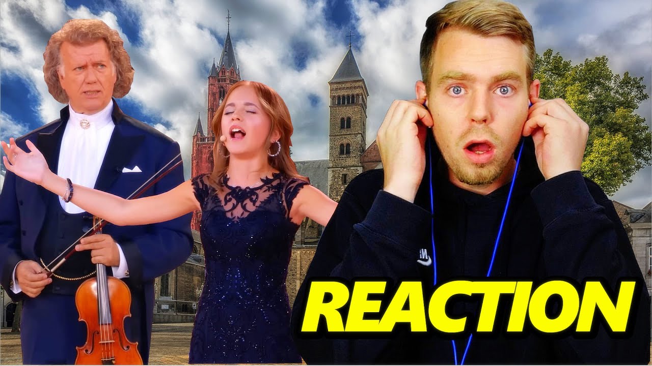 My first reaction video in English !  Emma Kok Sings Voilà – André Rieu, Maastricht 2023
