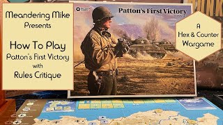 How To Play Patton's First Victory plus a Rules Critique screenshot 3