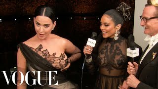 Katy Perry on Embracing the Darkness at the Met Gala | Met Gala 2022 with Vanessa Hudgens & Hamish