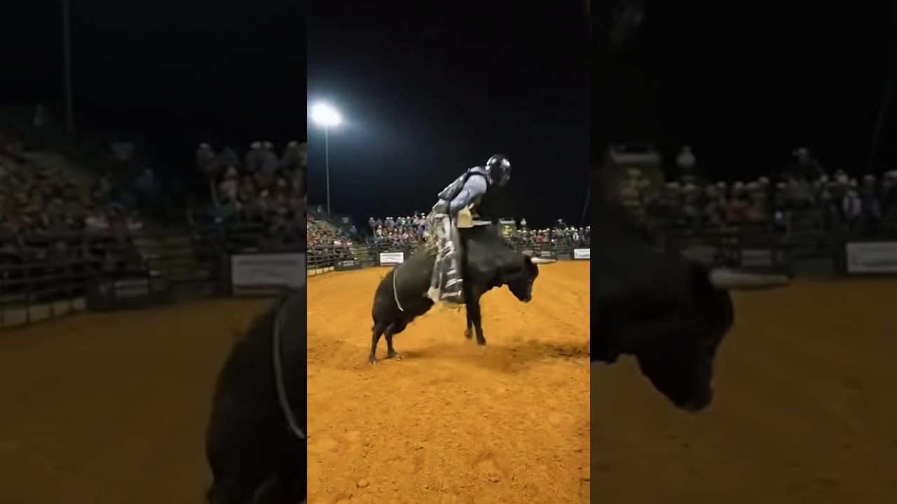 Bull Attacks the Cowboy in a Wild Rodeo Moment! 🤠🔥 |
