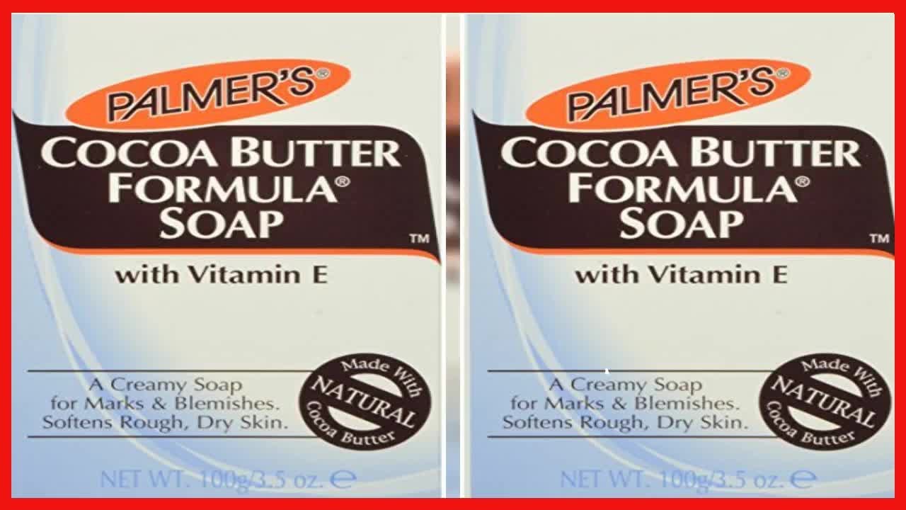 Palmer’s Cocoa Butter Formula with Vitamin E Daily Skin Therapy Formula Cream Soap, 3.5 Ounces