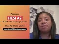 I passed my HESI and got into nursing school!