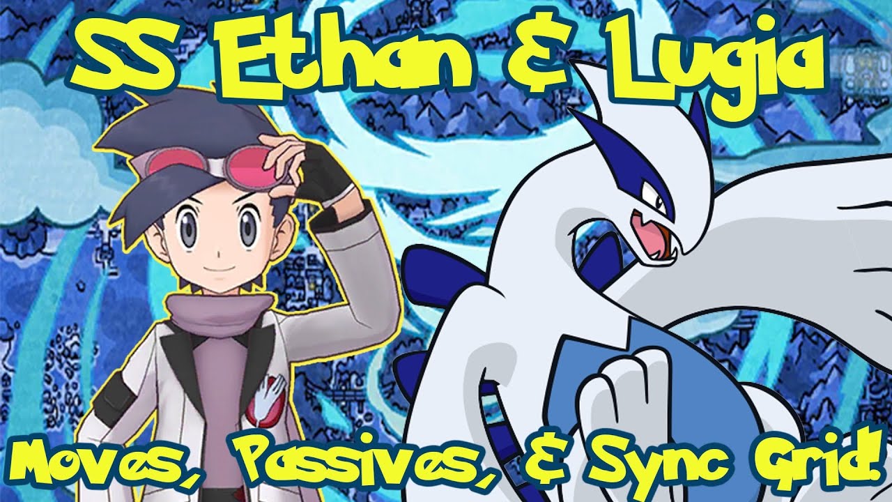 SS Ethan & Lugia's Moves, Passive Skills and Sync Grid | Pokemon Masters Datamined