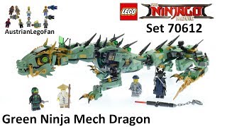 Lego Ninjago Movie 70612 Green Ninja Mech Dragon - Lego Speed Build Review