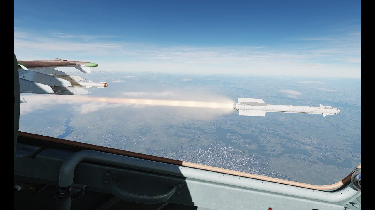 Dog FIgth Con El Su-25 - Misiles Y Cañones.