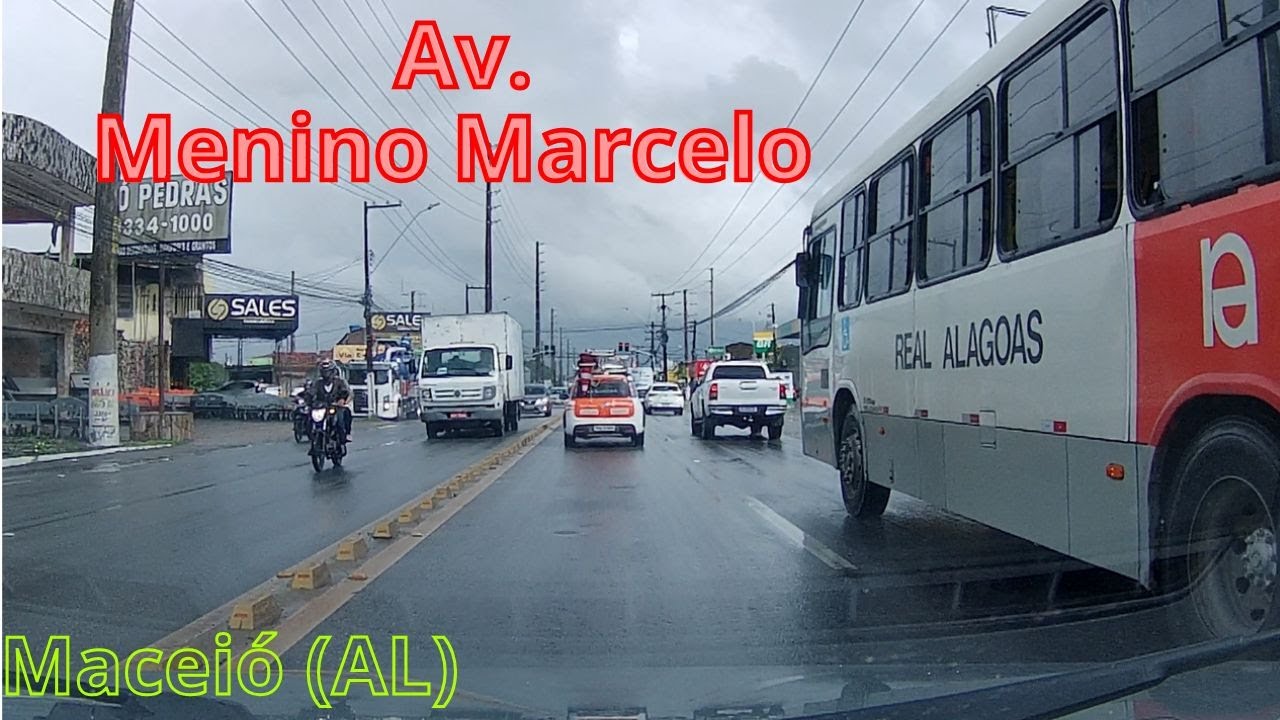 Avenida Menino Marcelo, Maceió. (AL) Rumo a João P. - YouTube