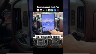 2014-2018 Silverado / GMC Sierra 15.6" Wireless CarPlay & Android Auto Upgrade Kit🇺🇸