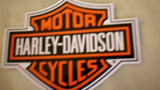 HARLEY DAVIDSON STICKERS DECALS X 100 SHEETS.stickerswholesale@hotmail.com