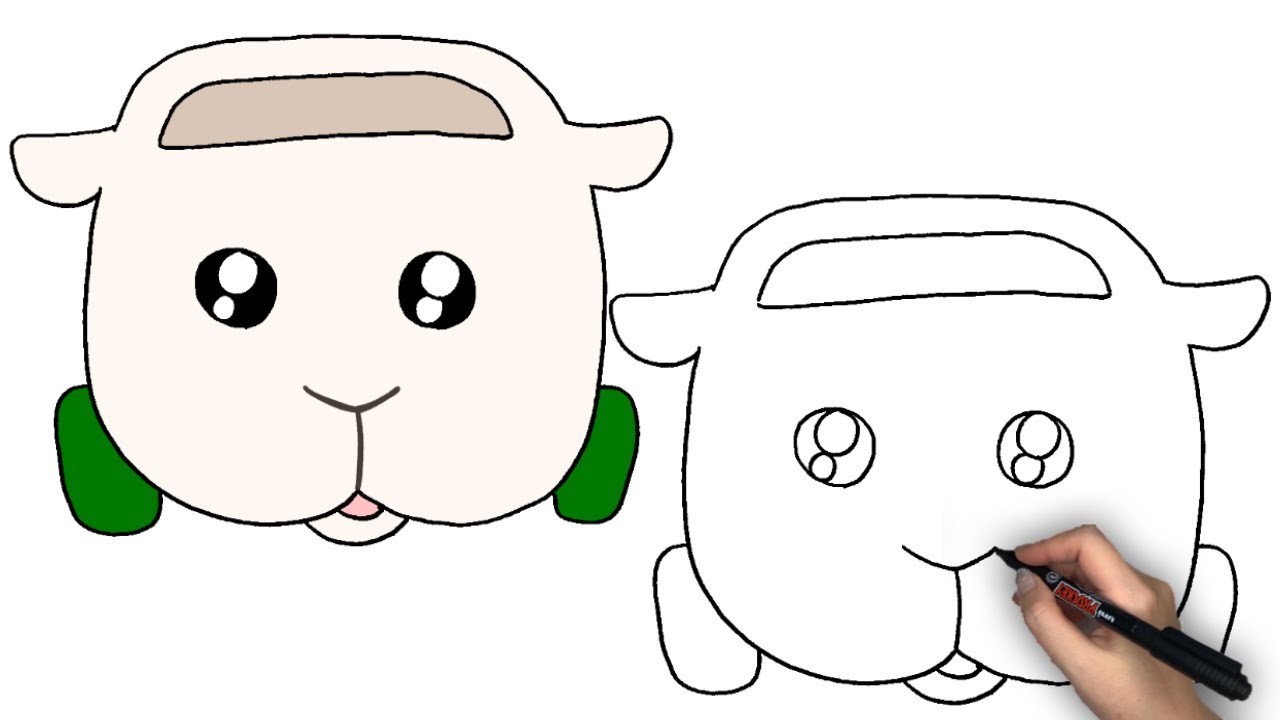 Pui Puiモルカーのシロモの描き方 How To Draw A Shiromo Of Puipuimolcar 222 Youtube