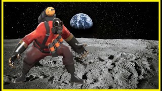 Pyro on the moon (tf2)