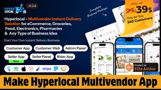 How to Make Hyperlocal Multivendor eCommerce App | Hyperlocal Admin Backend installation guide