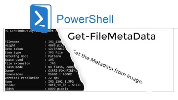 PowerShell Get-FileMetaData - Read the Metadata from Images, how to remove Unicode Characters