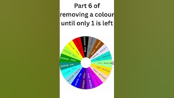 Removing the colour the wheel lands on until 1 winner is left. Part 6