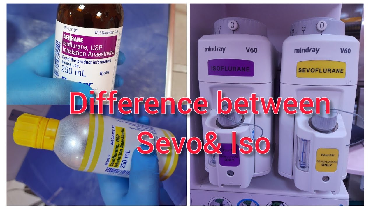 Sevoflurane and Isoflurane | Sevo and Iso | A General Anesthetic Agent