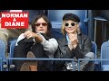 Norman Reedus and Diane Kruger watch tennis at US Open NYC